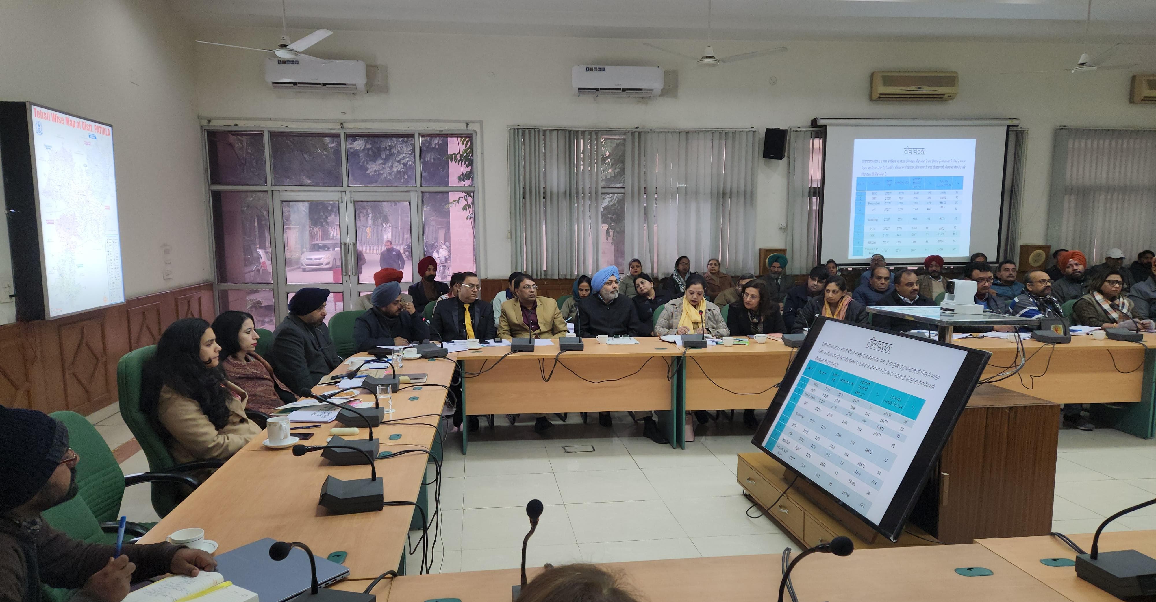 The Deputy Commissioner reviewed the work of the District Health Society